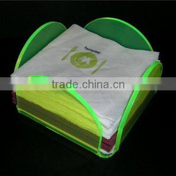 Color napkin holder for hotel