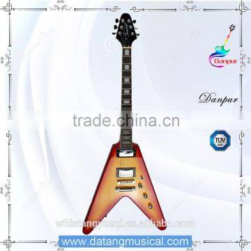 Datang fv jazz flying v shape electric guitar