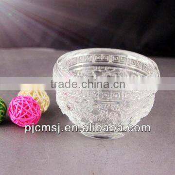 unique beautiful crystal bowl for home decoration and gift