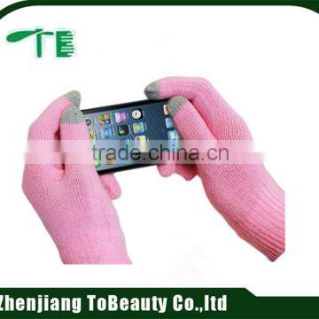 Wholeasle cheap custom touch screen gloves