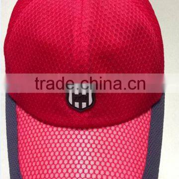 Mesh materail cap