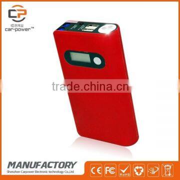 Carpower 9000mAh car battery multi-function jump stater CE RoHS approved