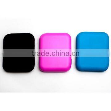 CE ROHS KC certificed colorful 8000mAh powerbank with rubber oil
