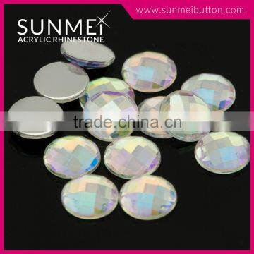 Taiwan Wholesale Crystal Crystal Flat Back Transparent Acrylic Diamond