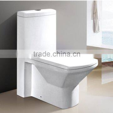 Siphonic One Piece Toilet With Top Button Single Flush