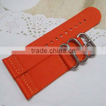high quality 2 piece zulu band watch nylon strap
