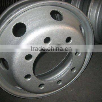 truck tubeless steel wheel rim(22.5*8.25)