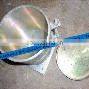 CBR TEST Mould with solid and perorated base plate