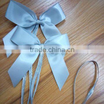 Customized Wrapping Polyester Elastic Ribbon Bow