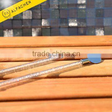 Wholesale Round Top Coffee Stick Glass Custom Drink Stirrers