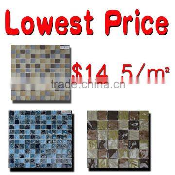 glass mosaic 8mm with global lowest price