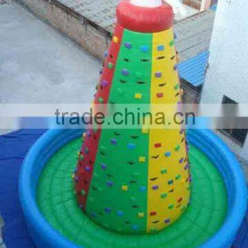 Round Inflatable Games Inflatable Rock Climbing Wall photo-2