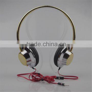 Gold Coloful Wired Headphone