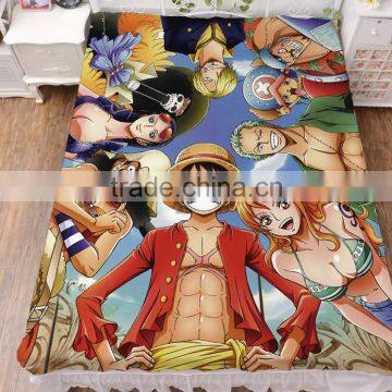 wholesale custom printed anime 3d bedding set and bedding