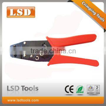 CE;ROHS;ISO certificate HS-02C 0.25-2.5mm2 surge connector crimping tool High Quality 7.5 inch carbon steel cable Crimping tool