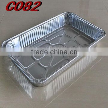 Foshan Aluminum Foil Rectangle Containers For Food Packaging C082