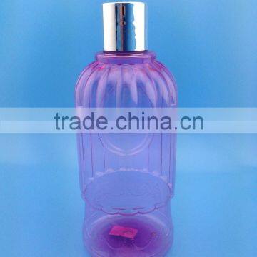 500ml empty hair conditioner shampoo cylinder transparent bottle