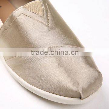2016 Classic Shoes With Satin Upper Material Women Casual Shoes Flat Injected Shoes photo-5