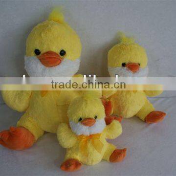 Cute plush animal easter chicken