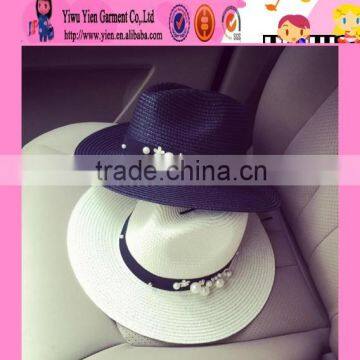 2016 Europe Popular Ladies Handmade Sun Hats High Quality Cheaper Wholesale Hat Straw