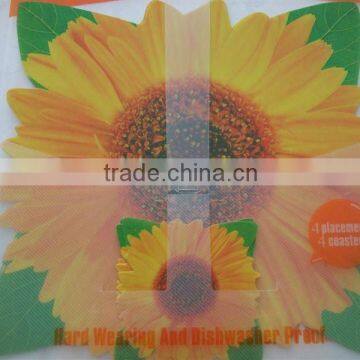 PP PLACE MAT AND COASTERS SET 4+4