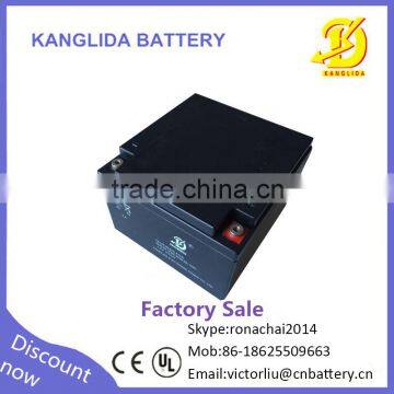 High Performance 12v 24ah Sealed Valve Regulated Lead Acid Battery Ups Batteries photo-2