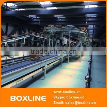 Material transfer belt conveyor