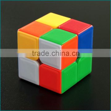 Dian sheng 2 order 2*2 stickerless colorful magic cube in China Magical cube