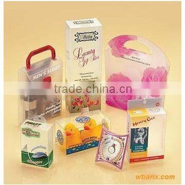Rigid pvc super clear film for various folding box