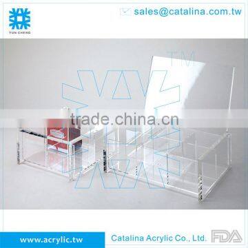 Hand made Clear Acrylic tea coffee bag box Organizer