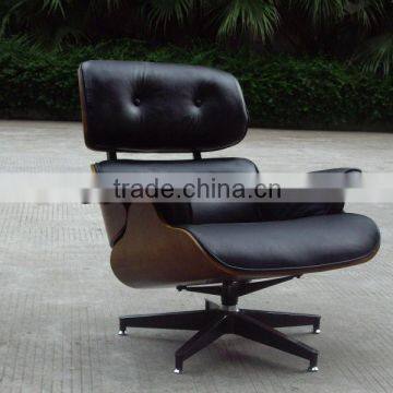 Outdoor Swival Leather Barcelona Chair