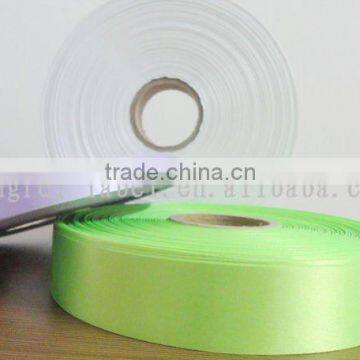 single face slit edge polyester satin ribbon