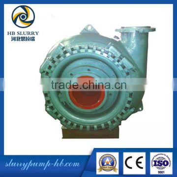 ISO CE sand pump/wide wet passage pump for sand dredging