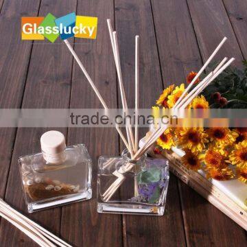 Hot sale transparent glass aroma diffuser square