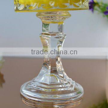 Glass Type Candle Holder With Long Stem for Sale photo-3