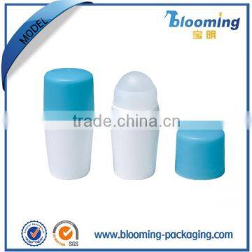 Plastic roll on bottle 60ml with ball 25.4mm