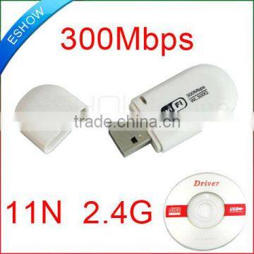 300Mbps WiFi wireless USB Network LAN Card Adapter