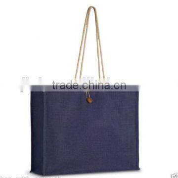 Shopping ECO FRIENDLY Shopper REUSABLE Grocery Natural Tote Jute Bag