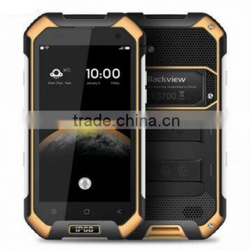 New arrival Blackview BV6000 Outdoor Smartphone 3GB 32GB MTK6755 2.0GHz Android 6.0 4.7 inch Yellow