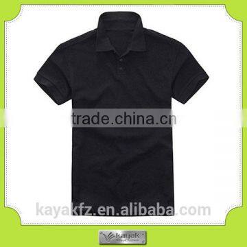 custom-made men's polo shirts plain black