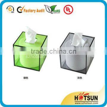 Acrylic Translucent tissue holder boxes