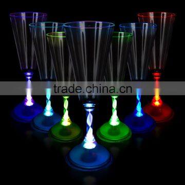 Factory supply led flashing champagne cup with different design for promotion gifts