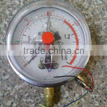 Stainless Steel Magnetic Electric Contact Pressure Gauge photo-5