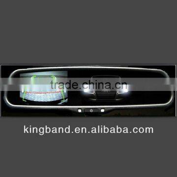 VW 3.5" auto dimming car rearview mirror monitor/compass/temperature(option)