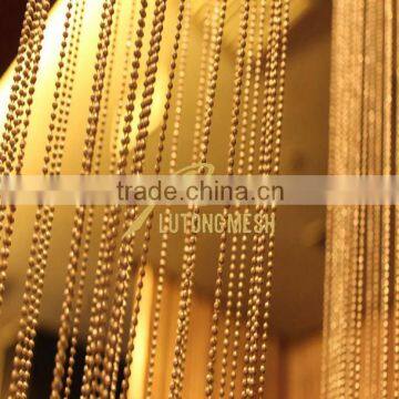 Gold Beaded Curtain,metal Beaded Curtains,decorative Beads Curtains photo-2
