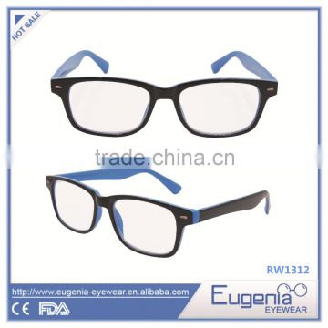 2016 top selling best design plastic reading glasses