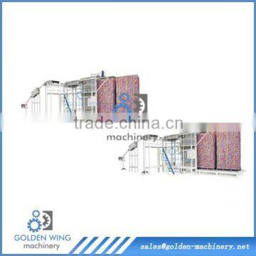 Automatic palletizer stacker crane machine of empty tin can packing