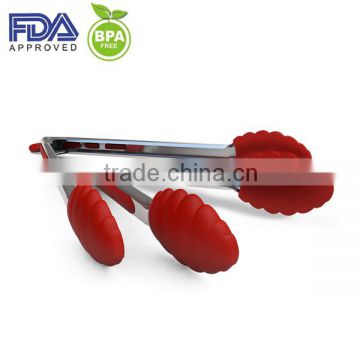 High quality premium hot sell Silicone food tong