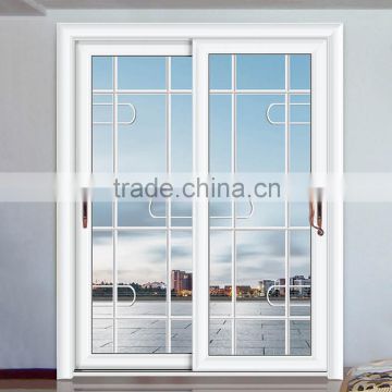 2016 top brand supplier double glass interior doors for home