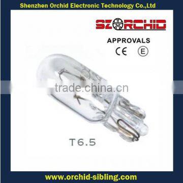 halogen auto lamp T6.5 12V 3W/1.2W